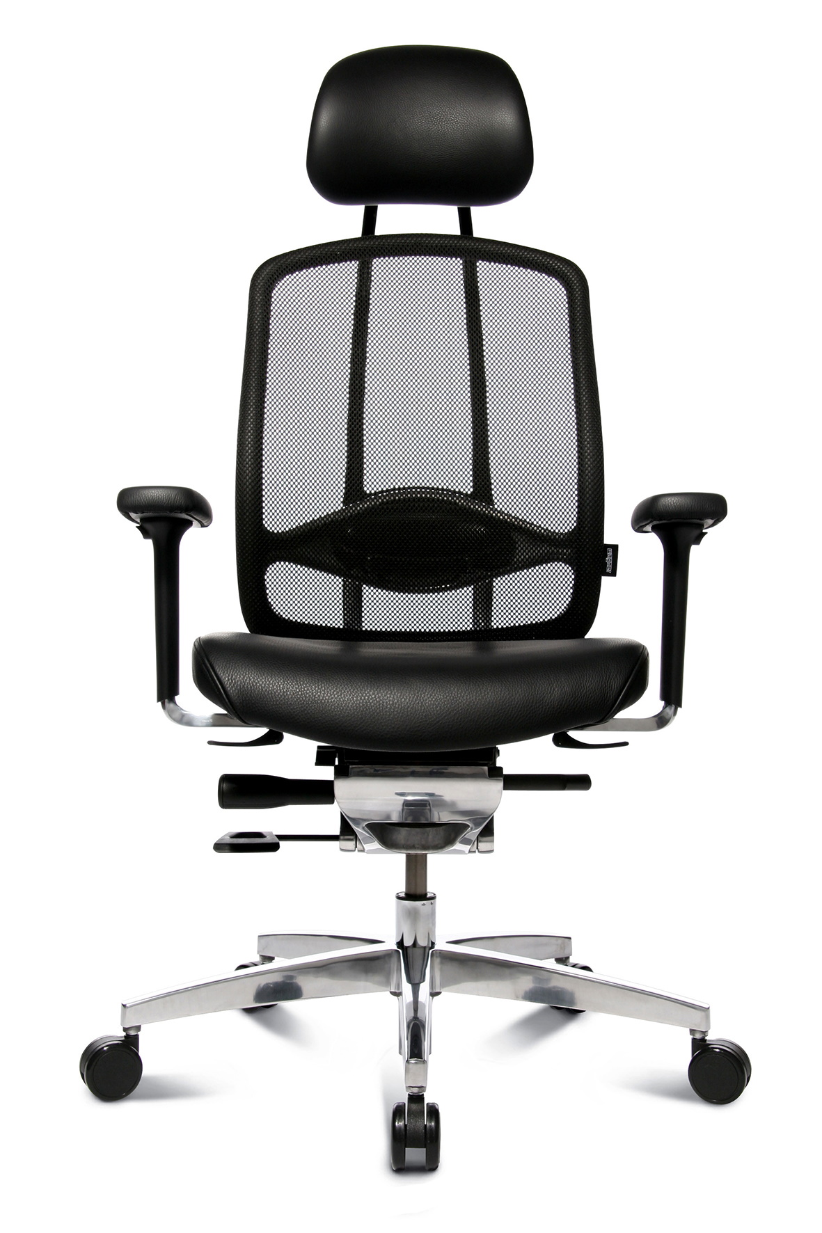 AluMedic Limited Bürodrehstuhl Hardbodenrollen