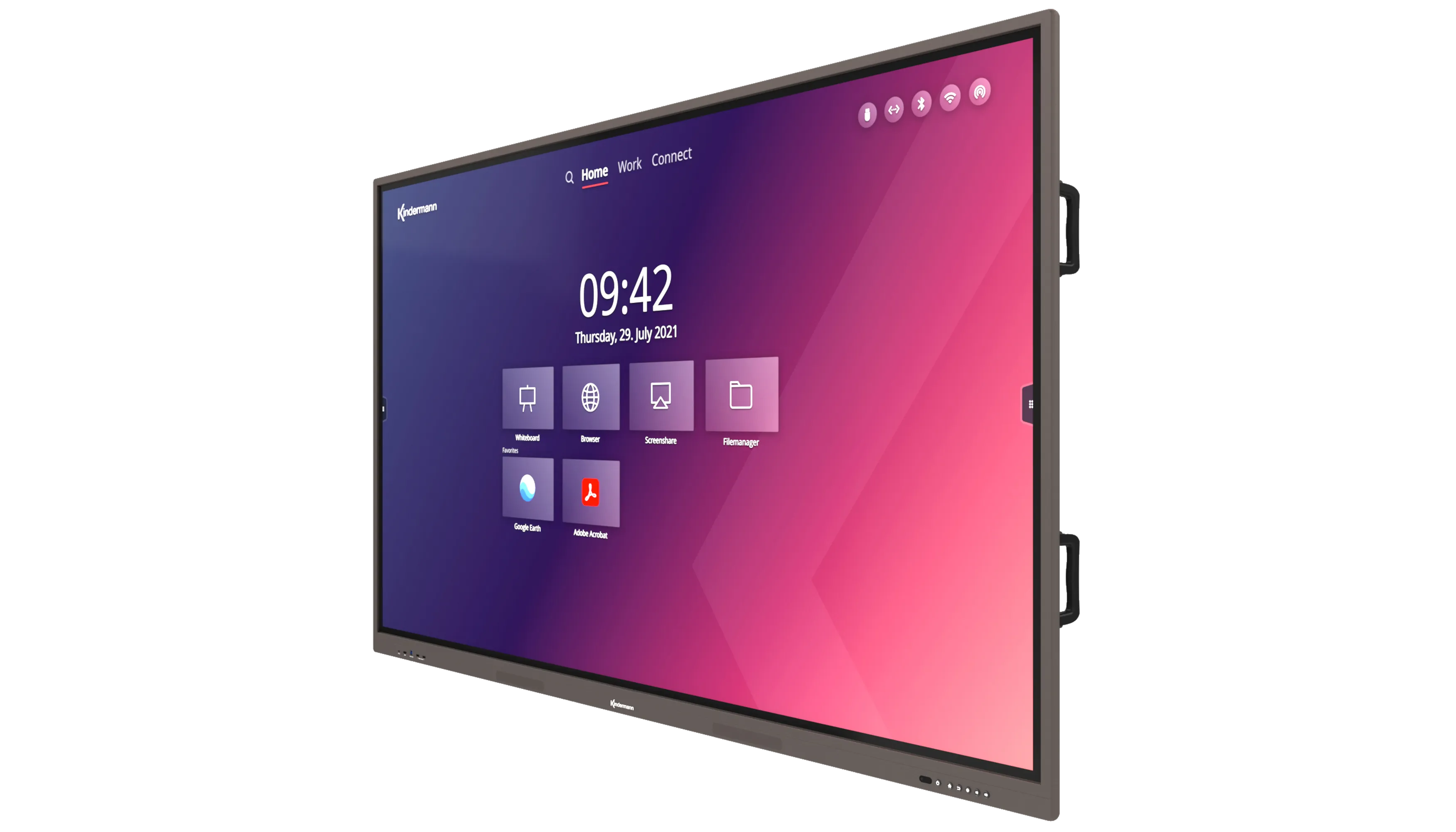 KINDERMANN Touchdisplay TD-2086-S 86 Zoll