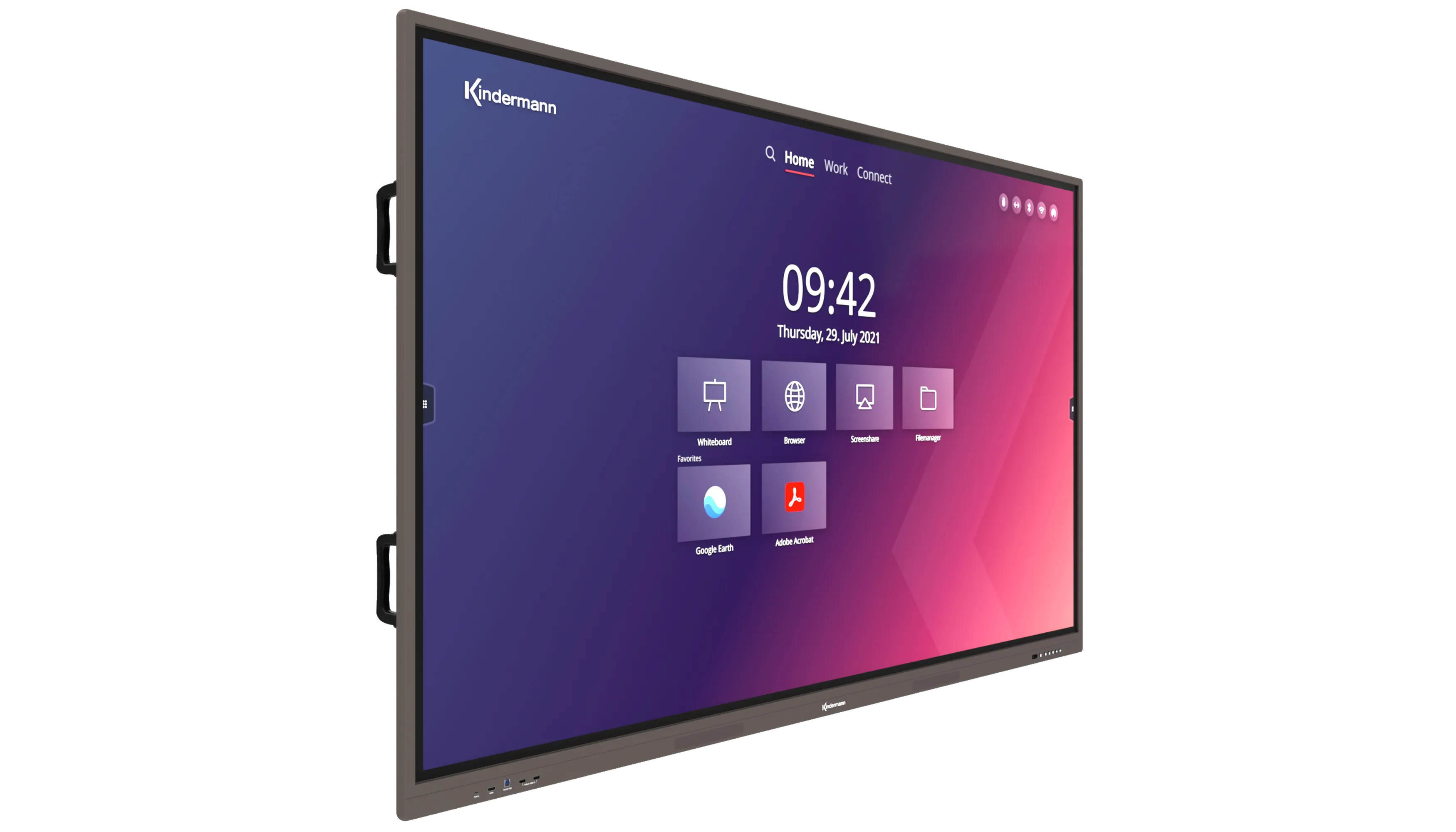 KINDERMANN Touchdisplay TD-2086-S 86 Zoll