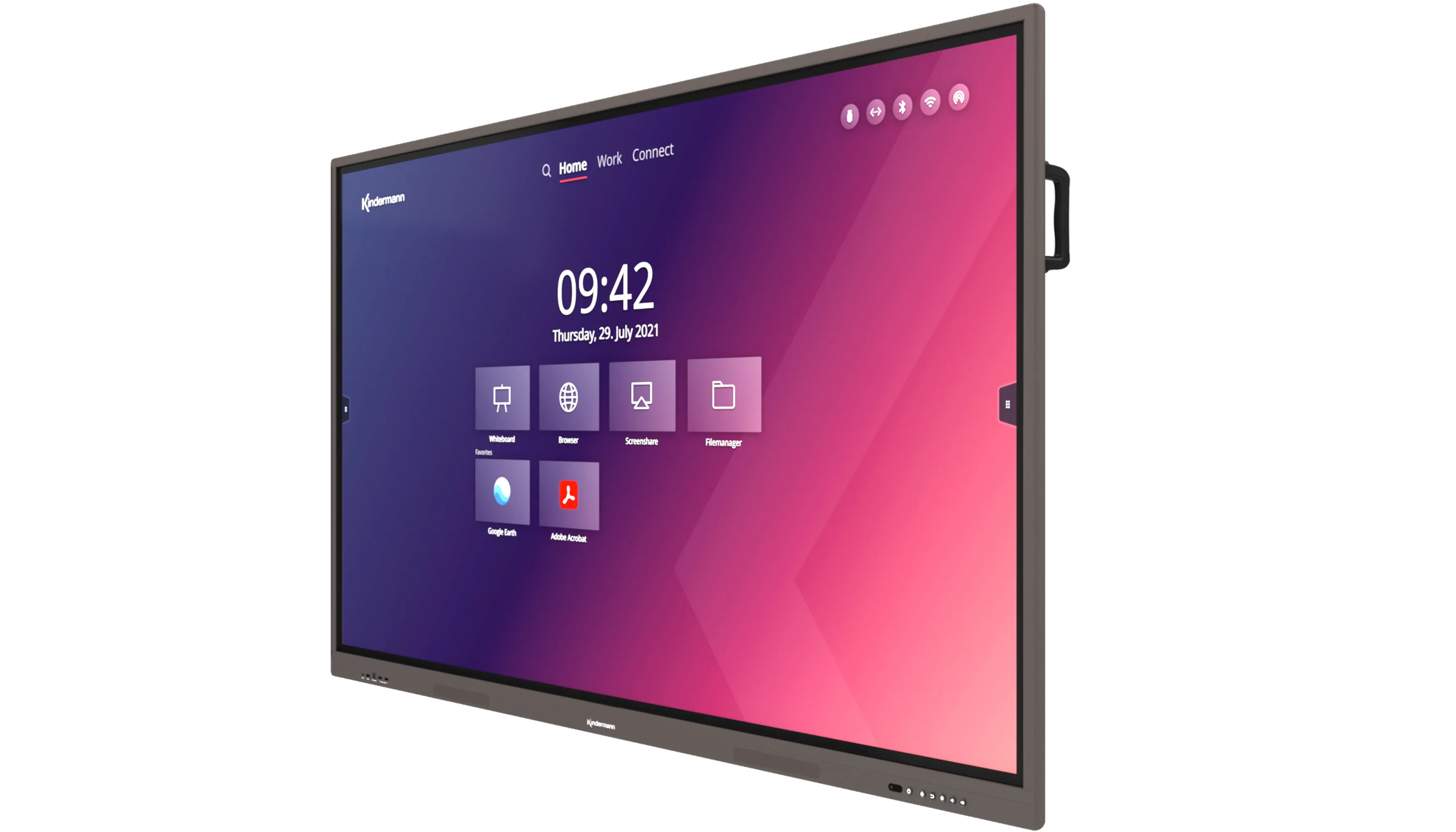 KINDERMANN Touchdisplay TD-2075-S 75 Zoll