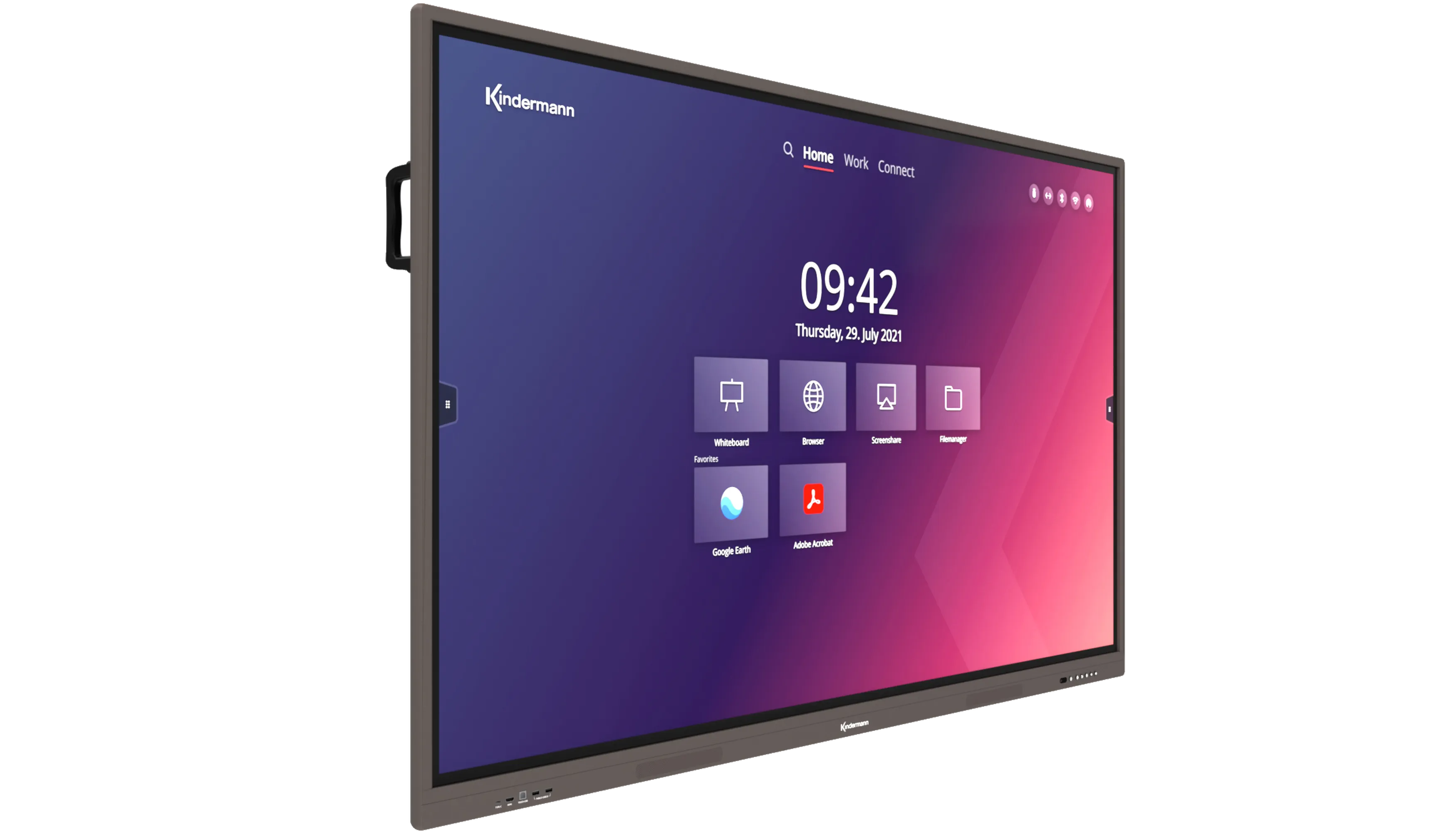 KINDERMANN Touchdisplay TD-2075-S 75 Zoll